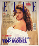 ELLE Italia Magazine July 1992 CINDY CRAWFORD Suzanne Lanza BERI SMITHERS - magazinecult