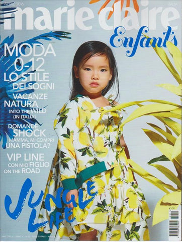MARIE CLAIRE April 2016 Enfants Junior Children KIDS Ninos BAMBINI Fashion Magazine