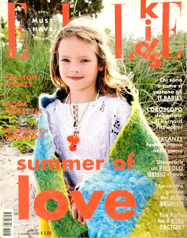 ELLE KIDS Junior Children Enfant Fashion Bambini Magazine Spring/Summer 2014