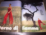 ELLE Italia Magazine April 1993 BASIA MILEWICZ Meghan Douglas NIKI TAYLOR Werner Schreyer - magazinecult