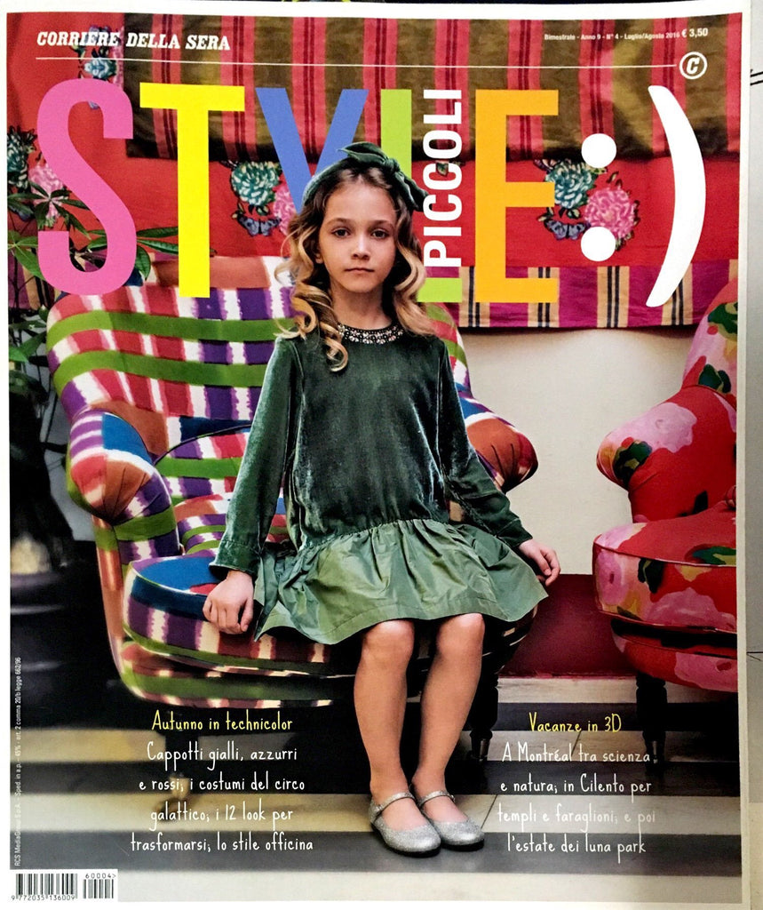 STYLE Piccoli Kids Children Enfant Fashion Magazine July 2016 BRAND NEW
