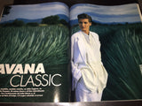 ELLE Italia Magazine April 1993 BASIA MILEWICZ Meghan Douglas NIKI TAYLOR Werner Schreyer - magazinecult