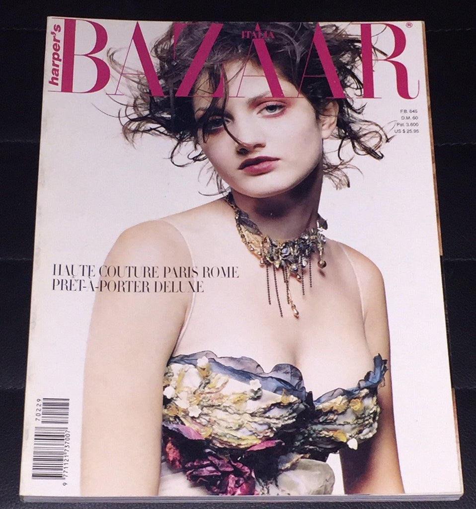 HARPER'S BAZAAR Italia Magazine September 1997 HAUTE COUTURE