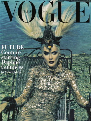 VOGUE Magazine Italia UNIQUE September 2008 DAPHNE GUINNESS Emma Watson GUINEVERE VAN SEENUS