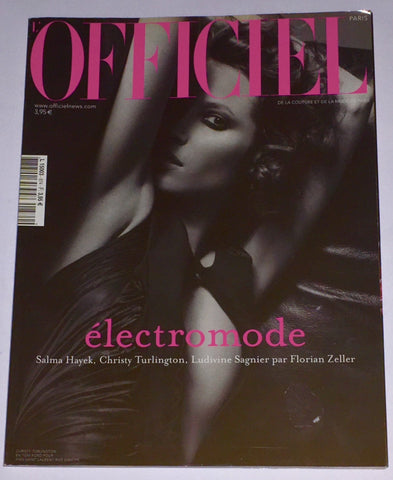 L'OFFICIEL Paris Magazine April 2003 CHRISTY TURLINGTON Chloe Winkel LUDIVINE SAGNIER