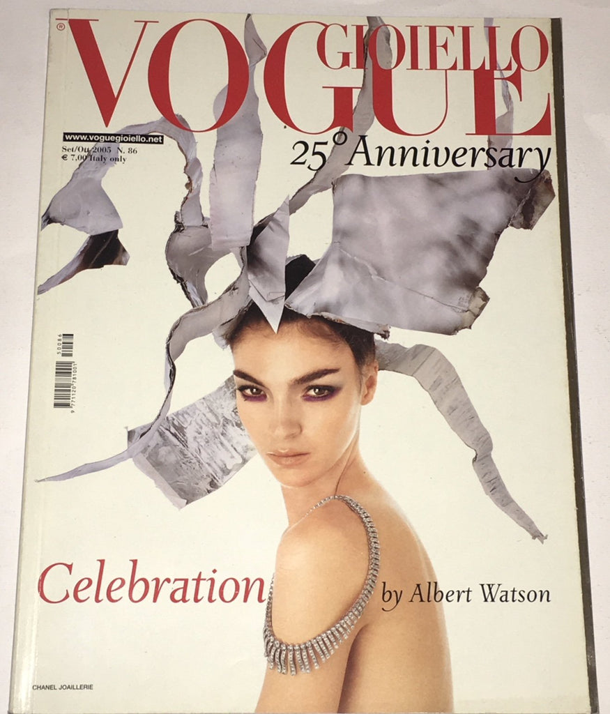 VOGUE Italia Magazine GIOIELLO 2005 MARIACARLA BOSCONO Anniversary Issue