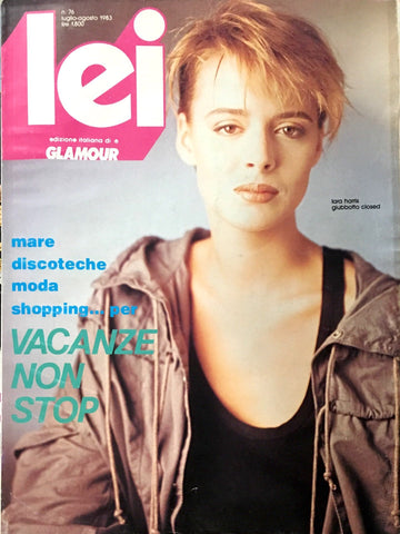 LEI Magazine July 1983 LARA HARRIS Neil Kirk MARC ROGIER