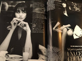 VOGUE Magazine Italia March 1988 STEEVIE VAN DER VEEN Karen Mulder SPECIALE #22