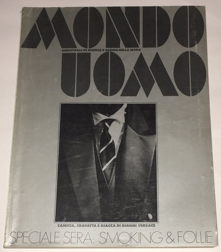 MONDO UOMO Magazine November 1984 Andy Warhol Reportage ITALIAN Fashion