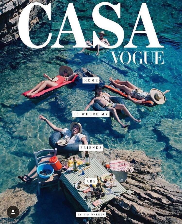 CASA VOGUE Magazine April 2018 TIM WALKER Agnes Abma GUILLAUME DE LAUBIER