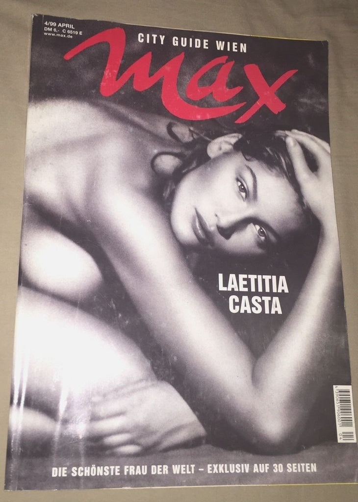 LAETITIA CASTA MAX Magazine 1999 Rebecca Romijn ANDREA SUWA Dominique Issermann