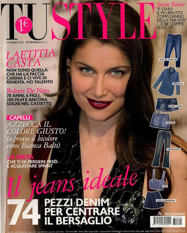 TU STYLE Magazine March 2013 LAETITIA CASTA