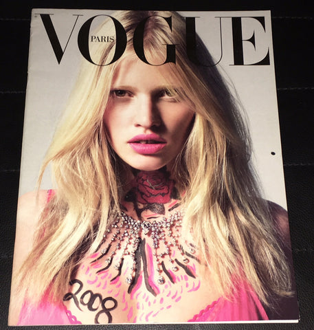 VOGUE Paris Magazine CALENDAR Calendrier 2008 LARA STONE Isabeli Fontana NATASHA POLY