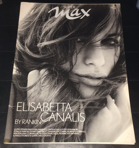 ELISABETTA CANALIS by Rankin Giant Photo Book Issued by Max Magazine PHOTOBOOK