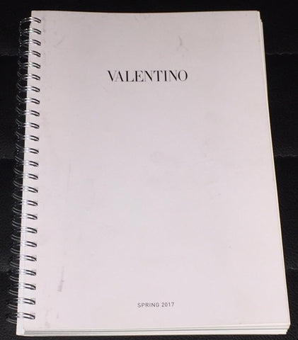 VALENTINO Catalog LOOK BOOK Spring 2017 not Magazine