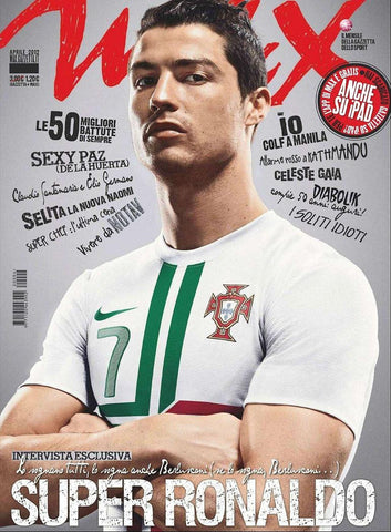 Max Magazine April 2012 CRISTIANO RONALDO Paz De La Huerta SELITA EBANKS Diabolik