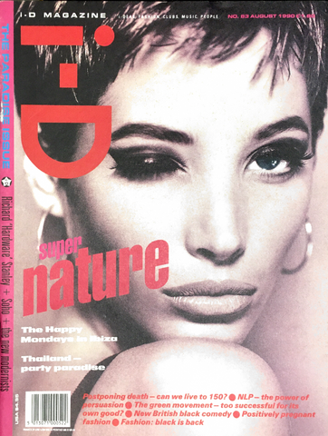 iD I-D Magazine August 1990 The Paradise issue #83 CHRISTY TURLINGTON