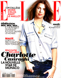 ELLE France Magazine May 2013 CHARLOTTE CASIRAGHI Olympia Campbell ASIA PIWKA