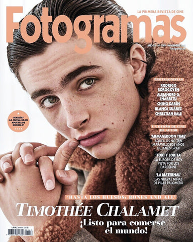 TIMOTHEE CHALAMET Fotogramas Magazine November 2022