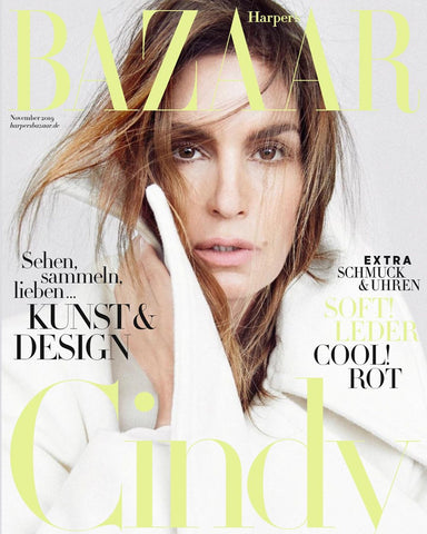 HARPER'S BAZAAR Germany Magazine November 2019 CINDY CRAWFORD Olympia Campbell