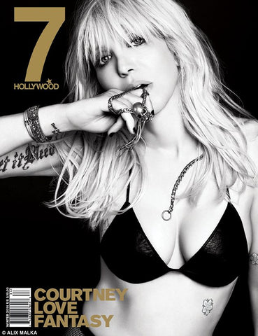 7 Hollywood Magazine 2013 COURTNEY LOVE Elle Fanning JARED LETO Laetitia Casta CARINE ROITFELD Tony Ward