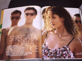 ELLE Italia Magazine August 1989 TATJANA PATITZ Marpessa MEGHAN DOUGLAS Claudia Schiffer