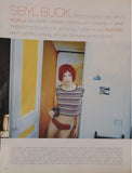 SIBYL BUCK Clippings from GLAMOUR Italia Magazine February 1996