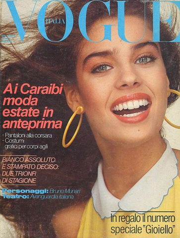 VOGUE Italia Magazine April 1980 KRISTIAN ALFONSO Amalia Vairelli NANCY DONAHUE