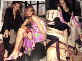 VOGUE Magazine US March 2000 AMBER VALLETTA Shalom Harlow ANGELA LINDVALL Newton