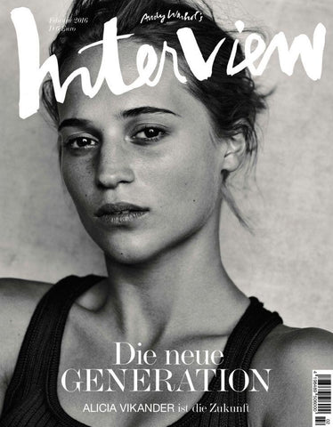 INTERVIEW Germany Magazine February 2016 ALICIA VIKANDER Jennifer Jason Leigh