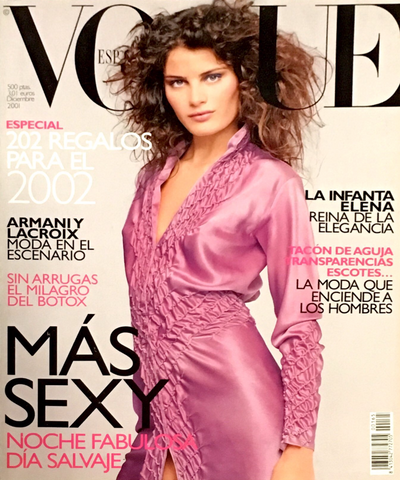 VOGUE Spain Magazine December 2001 ISABELI FONTANA by NACHO PINEDO Ninos - magazinecult