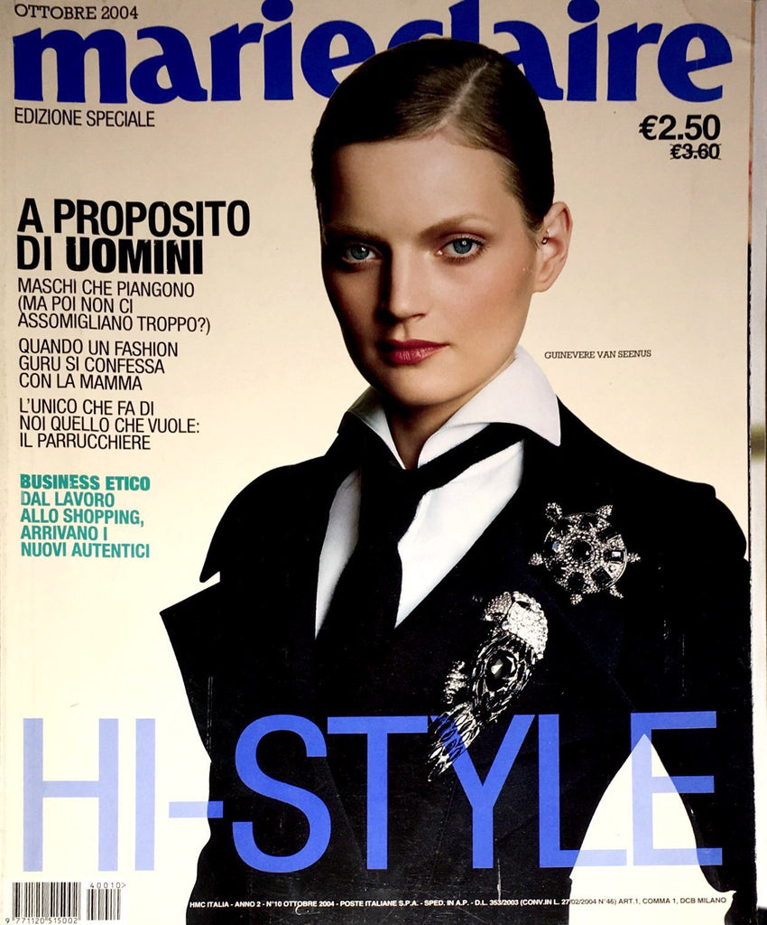 Marie Claire Magazine  Italia October 2004 GUINEVERE VAN SEENUS Tasha Tilberg KNIGHTLEY
