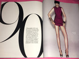 VOGUE Magazine Paris December 2005 KATE MOSS Gemma Ward PATRICIA SCHMIDT