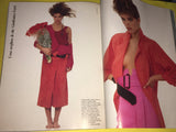 VOGUE Italia Magazine March 1984 JANICE DICKINSON Carole Bouquet JOAN SEVERANCE