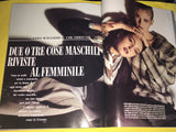 VOGUE Italia Magazine March 1984 JANICE DICKINSON Carole Bouquet JOAN SEVERANCE