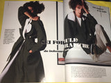 VOGUE Italia Magazine March 1984 JANICE DICKINSON Carole Bouquet JOAN SEVERANCE