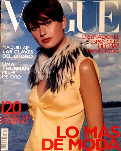 VOGUE Spain Magazine September 2000 NATALIA SEMANOVA Uma Thurman NICOLE KIDMAN