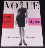 VOGUE Magazine Italia April 1994 BEVERLY PEELE Linda Evangelista NINA BROSH Moss