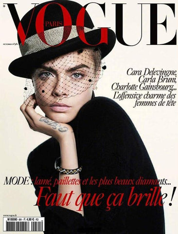 VOGUE Paris Magazine October 2017 CARA DELEVINGNE Cameron Russell LUNA BIJL Cara Taylor
