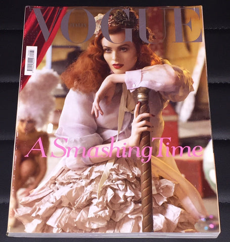 VOGUE Magazine Italia April 2007 KAREN ELSON Jessica Stam BRUCE WEBER Lara Stone