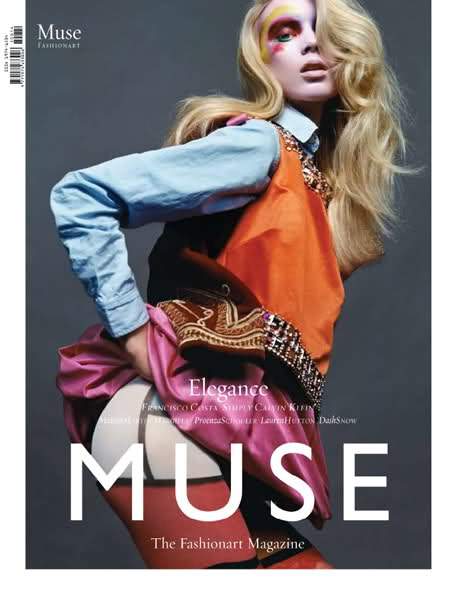MUSE Magazine #14 Fall 2008 ELSA SYLVAN Lauren Hutton AGNETE HEGELUND Daiane Conterato
