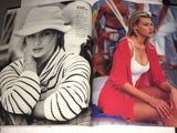 ELLE Magazine Italia July 1995 INES SASTRE Daniela Pestova LIZ MORRIS Carmen Dell'Orefice