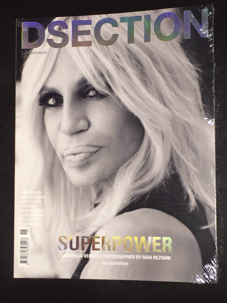 DSECTION Magazine Summer 2016 DONATELLA VERSACE Jeremy Scott CLEMENT CHABERNAUD