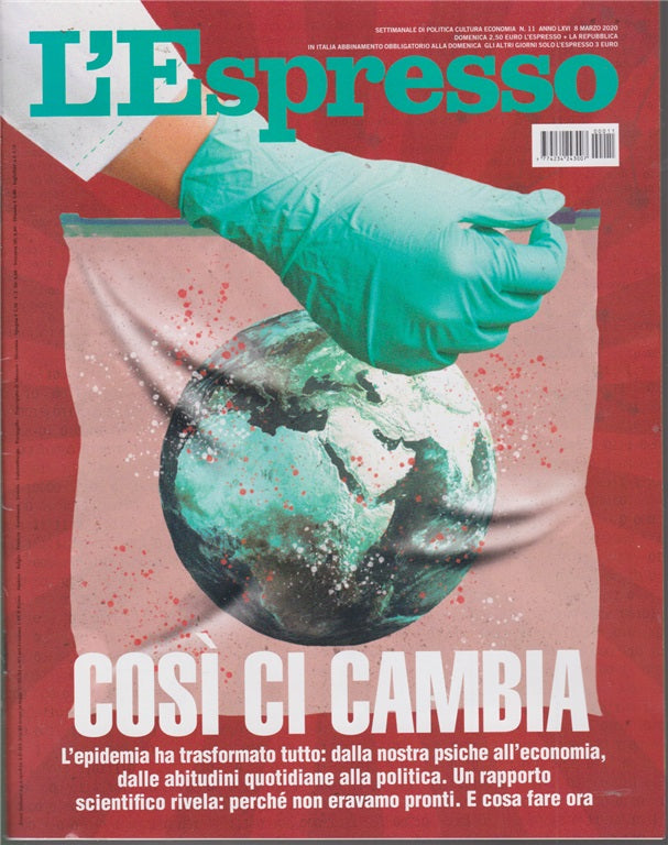 L'ESPRESSO Magazine March 2020 Issue #11 COSA CI CAMBIA