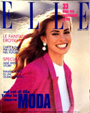 ELLE Magazine Italia March 1992 NIKI TAYLOR Marpessa AMBER SMITH Gail Elliott TASHA DE VASCONCELOS