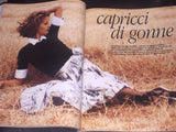 ELLE Italia Magazine February 1993 FABIENNE TERWINGHE Niki Taylor GILLES BENSIMON - magazinecult