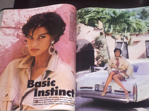 ELLE Magazine Italia February 1993 FABIENNE TERWINGHE Niki Taylor ANJA