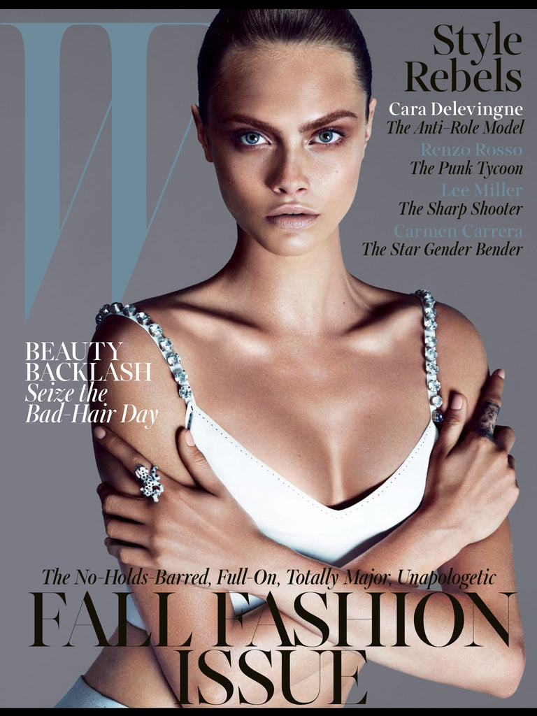 W Magazine September 2013 CARA DELEVINGNE RJ King KAREN ELSON Kristen McMenamy