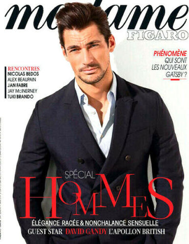 MADAME FIGARO HOMMES Magazine April 2013 DAVID GANDY by Lionel Guyou