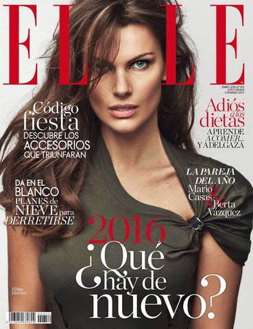 ELLE Magazine Spain January 2016 FILIPPA HAMILTON Tom Hardy PATRICIA CONDE Alexa Chung